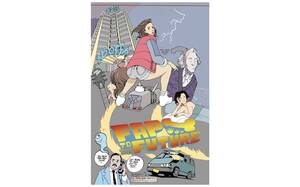 Back To The Future Does Porn - Fap to the Future Porn Movie Poster Artist Brandon Graham - Etsy Denmark
