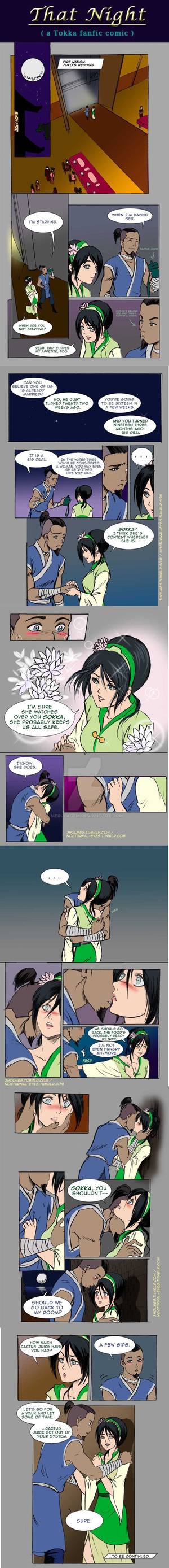 Avatar Legend Of Korra Nobu Porn - A Tokka FanFic Comic - THAT NIGHT, PART 01