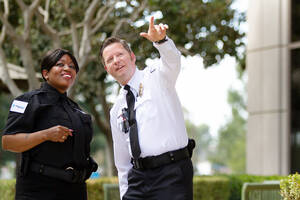 Alexis Breeze Creampie - How security guard control the traffic in crowd - DG Security Guards