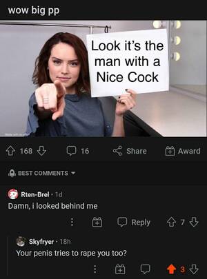 Daisy Ridley Fuck Captions - Cursed pp : r/cursedcomments