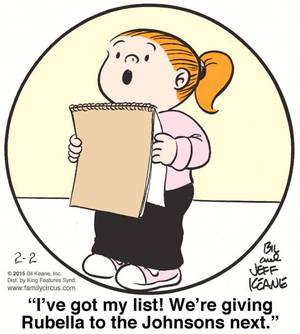 Family Circle Comic Porn - Anti-vaxxer Family Circus