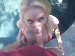 Blonde Pool Pov - Hot blonde POV blowjob in the pool - Pornjam.com