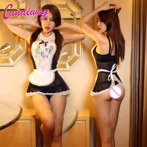 Hot French Women - Hot Women Sexy Lingerie Lace Cosplay French Maid Uniform Sexy Costumes  Babydolls Erotic Lingerie Lenceria Sexy