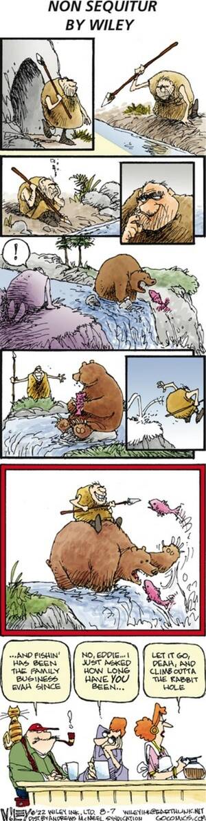 Non Sequitur Comic Strip Porn - Non Sequitur | Funny cartoon pictures, Non sequitur, Funny cartoon