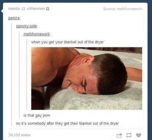 Anime Porn Tumblr - Source methhomework penice when you get your blanket out of the dryer is  that gay porn