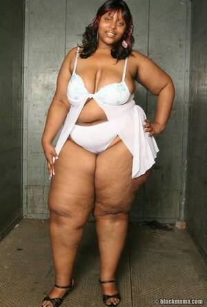 black ssbbw ass spread - fat black woman in lingerie