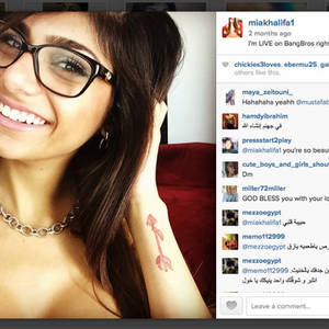 Beautiful Porn Actress Lebanon - PornHub's #1 Porn Star, Lebanese-American Mia Khalifa, Presents 14 Hot,