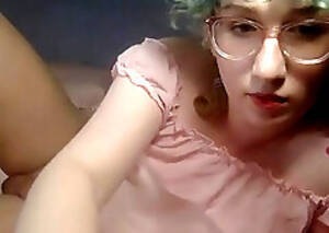 big titted shemale nerdy girl - Nerdy Shemale Porn