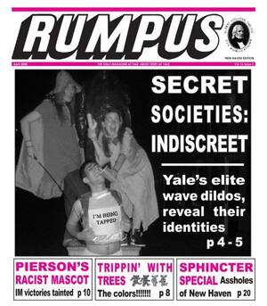 Drugged Strapon Porn Caption - Yale's elite wave dildos, reveal their identities - Yale University