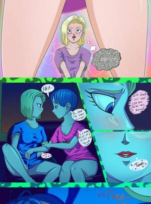 Android 18 Lesbian Bondage - Android 18 + Bulma Hentai Manga - Hentai18