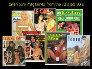 Italian Porn Magazine - ITALY ENTERED THE BERLUSCOCENE ...