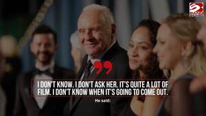 Jodie Foster Porn Captions - Sir Anthony Hopkins reveals he is writing a memoir