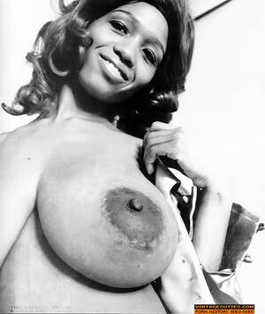 ebony vintage porn cartoons - A mature, ebony, whore, with big tits poses - XXX Dessert - Picture 8