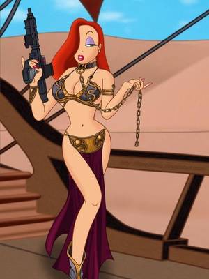 Jessica Rabbit Goofy Cartoon Porn - Another slave Leia/Jessica Rabbit mashup.