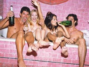 naked swinger beach party - I Took My Boyfriend to A Swingers' Resort