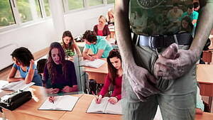 class room - The gardener cums multiple times in the classroom - XVIDEOS.COM