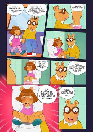 Arthur Lesbian Porn - DW On Bathroom porn comic - the best cartoon porn comics, Rule 34 | MULT34