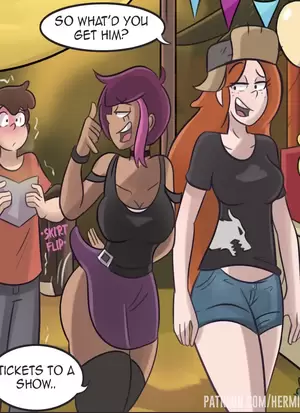 Goth Girl Porn Comics - Dipper gets a slice of goth cake [Hermit Moth] - Porn Comic