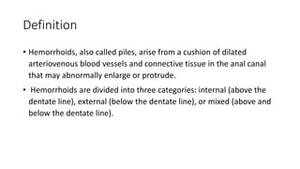 anal thrombosis - Hemorrhoids, anal fissure, anal fistula, anal abscess | PPT
