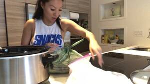 asa akira kitchen - Onlyfans private Asa Akira xxx movs leaks 4