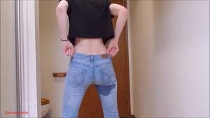 Kat Pissing Porn - Kat Jeans Pee - Pornhub.com