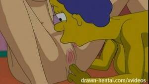 marge fucking a lesbian - Lesbian Hentai Lois Griffin and Marge Simpson cartoon family porn, uploaded  by davachi