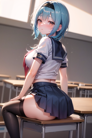 anime uniform porn - Rule 34 - 1girls ai generated classroom curvaceous curvy body curvy female  eula (genshin impact) female focus female only genshin impact school uniform  schoolgirl stable diffusion voluptuous voluptuous female | 8226281