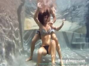 lesbian sex underwater cum - Drowning Fantasy
