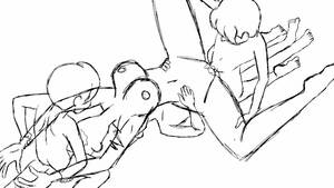 cartoon sex sketch - Sketch | Full Animation | Animated Short Porn Video