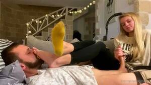 foot smelling handjob - Watch Emmy Feet Socks Smelling Feet Handjob - Handjob, Foot Fetish, Stinky Feet  Porn - SpankBang
