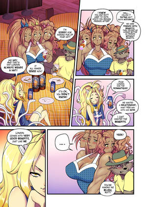 Katt London Porn - Spinnerette - Katt x Minerva x London 2 Porn Comic - Page 002