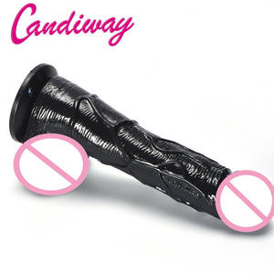 big anal dildo sex - Realistic Dildo Sex Products Artificial Rubber Penis, Big Anal plug porn toy  BASICS Suction Cup