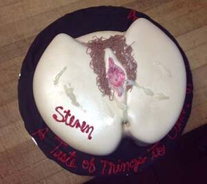 funny pussy birthday cakes - erotic cakes pussy