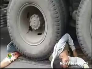Asian Village Porn - Asian Women Crushed By Truck