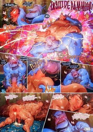 Aladdin Gay Porn - Rule 34 - aladdin aladdin (character) comic disney excessive cum gaping  anus gay gay sex genie (aladdin) huge penis male/male male only rokudenashi  | 6074462