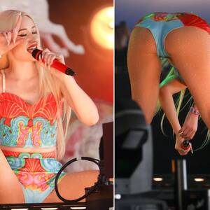 Cartoon Porn Iggy Azalea - Iggy Azalea shows naked skin at Yahoo Wireless Festival gig - Mirror Online