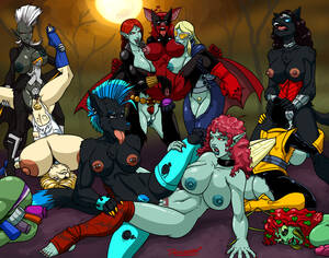 halloween hentai lesbians - 31 Nights of Halloween - Final Night by Doomington - Hentai Foundry