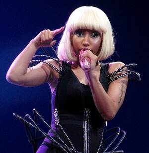 nicki minaj lesbian porn shower - Nicki Minaj criticized for 'homophobic' lyrics on new album