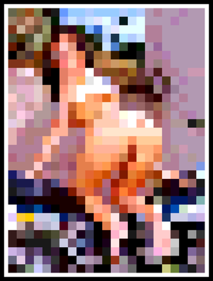 forbidden amateur nudists art - Nude Pinup Model Pixel Art 175 - gdfs | OpenSea