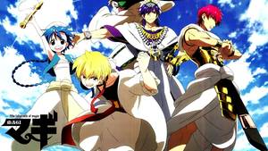 Anime Magic Porn - Magi: The Labyrinth of Magic - Opening 2 - Matataku Hoshi no Shita de -  Speedup