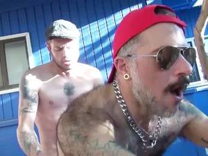 Im Fucking Matt Damon - Damon Doggs Fuck Filled Cum Holes - Scene 2