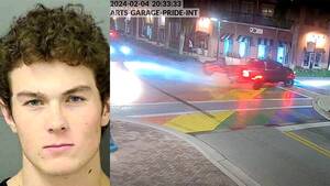 florida nude beach cam - Florida man arrested for defacing Pride intersection