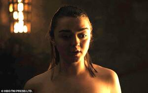 Maisie Williams Porn - Game Of Thrones star Maisie Williams admits she thought Arya's sex scene  'was a prank' | Daily Mail Online
