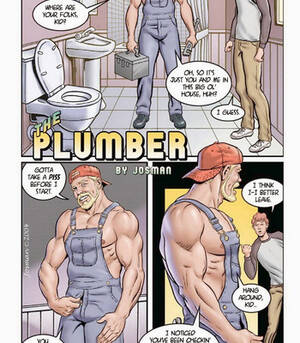 Gay Porn Comics - The Plumber comic porn | HD Porn Comics