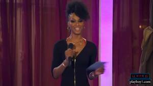 black girl cougar - Black cougar fucked after hosting a catwalk lingerie show - XVIDEOS.COM