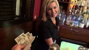 Barmaid Fucked - Smoking barmaid fucked by nasty customer