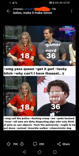 Ariana Grande Panties Porn Caption - Wow look, almost as if women are allowed to like people for looks :  r/niceguys