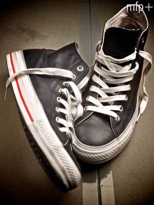 Converse Leather Porn - When I am not wearing heels, I am wearing leather Converse