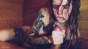 cocksucker tattoo - Blowjob And Tattoo Porn Gif | Pornhub.com