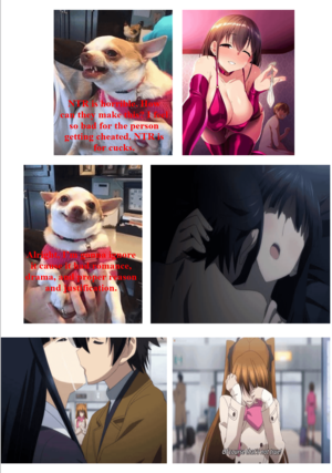 mainstream anime hentai - NTR in Hentai Vs. NTR in mainstream anime. I am not supporting or promoting  either one and neither do I particularly care about them. I just thought  that it's a good opportunity for this meme amid all these recent hypocrisy  related memes.Hentai source 